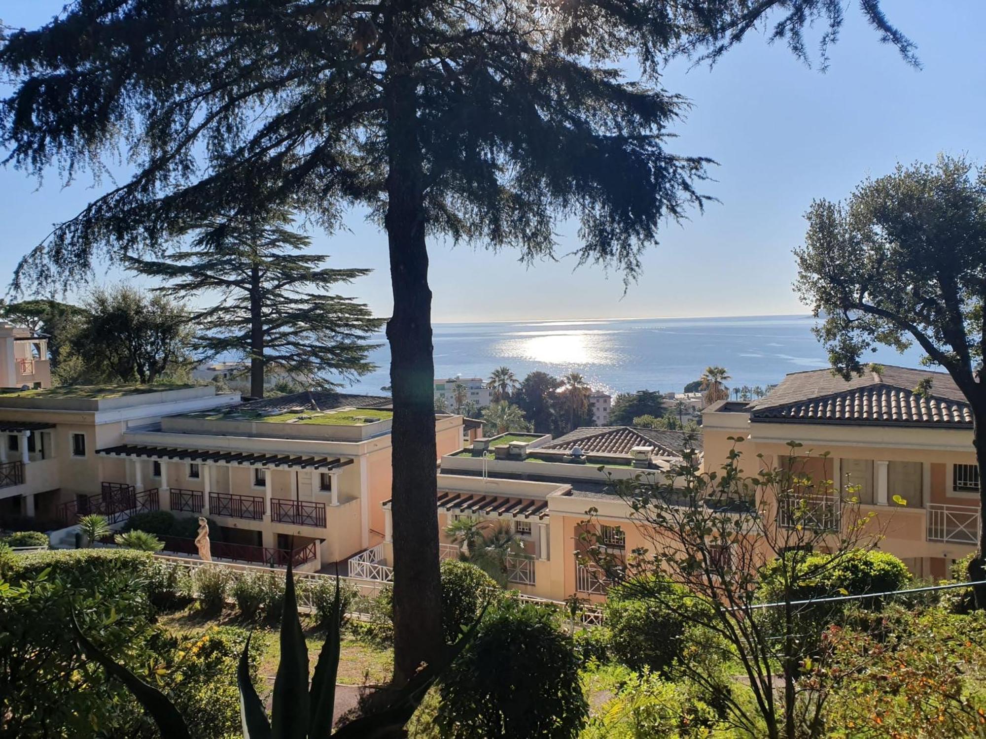 Superbe Appartement Une Chambre Vue Mer Piscine Tennis Cannes Exterior foto