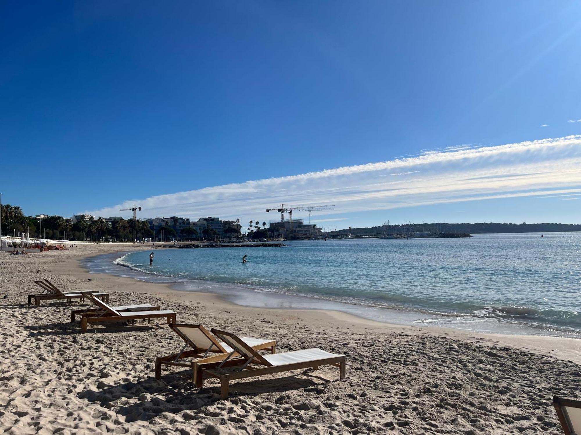 Superbe Appartement Une Chambre Vue Mer Piscine Tennis Cannes Exterior foto